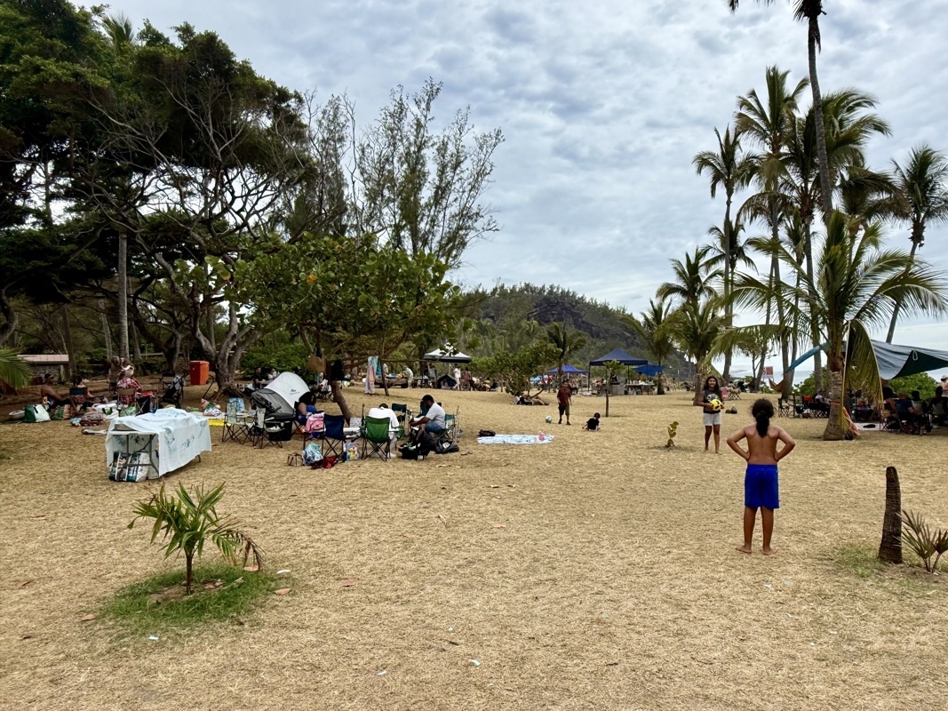 Grande-Anse un dimanche en famille