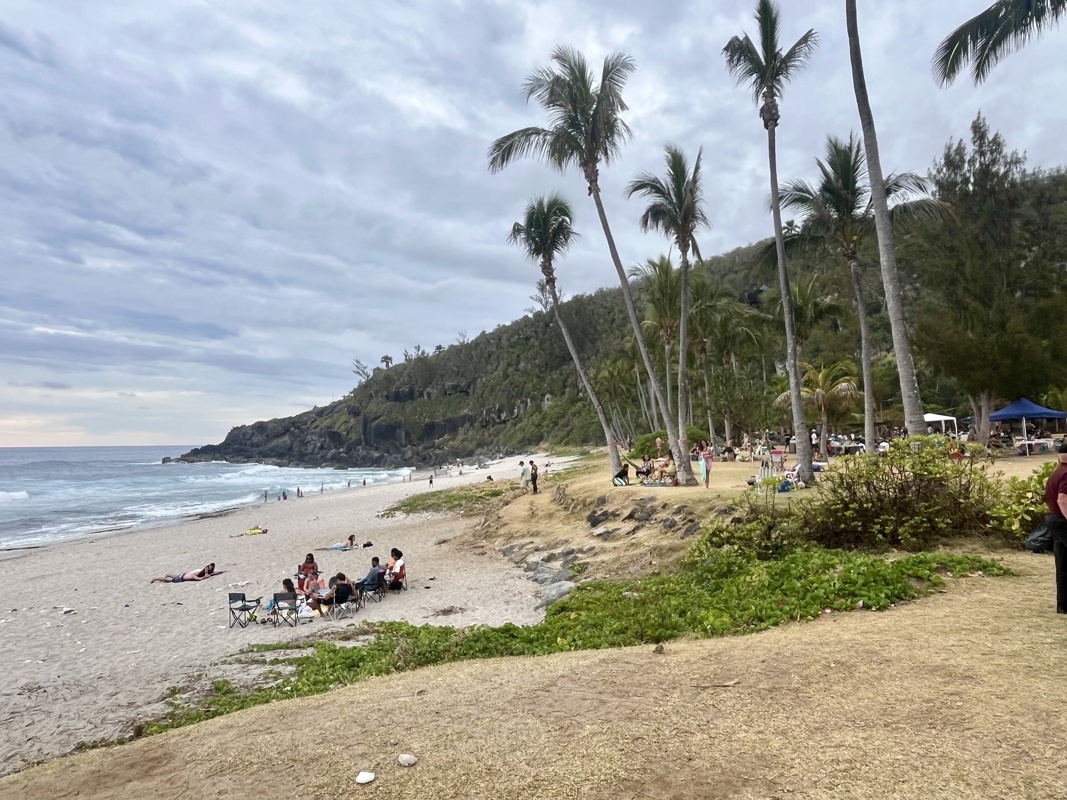 Grande-Anse un dimanche en famille