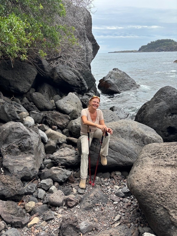 en face de la cascade Jacqueline