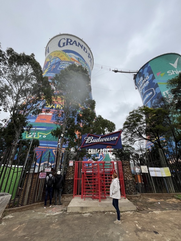 notre dejeuner dans Soweto