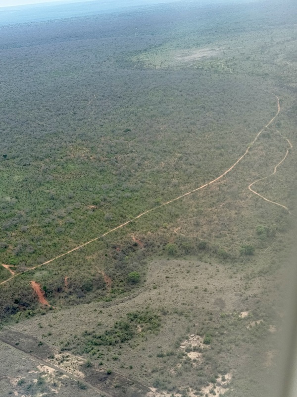 au dessus du nord de l'AFS