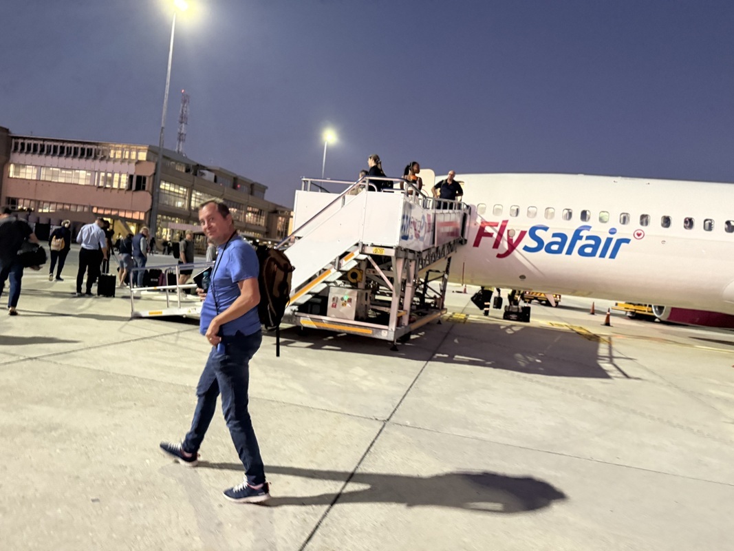 Arrivée à port Élisabeth