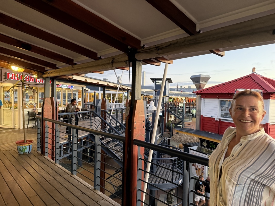 Dîner au port de Knysna