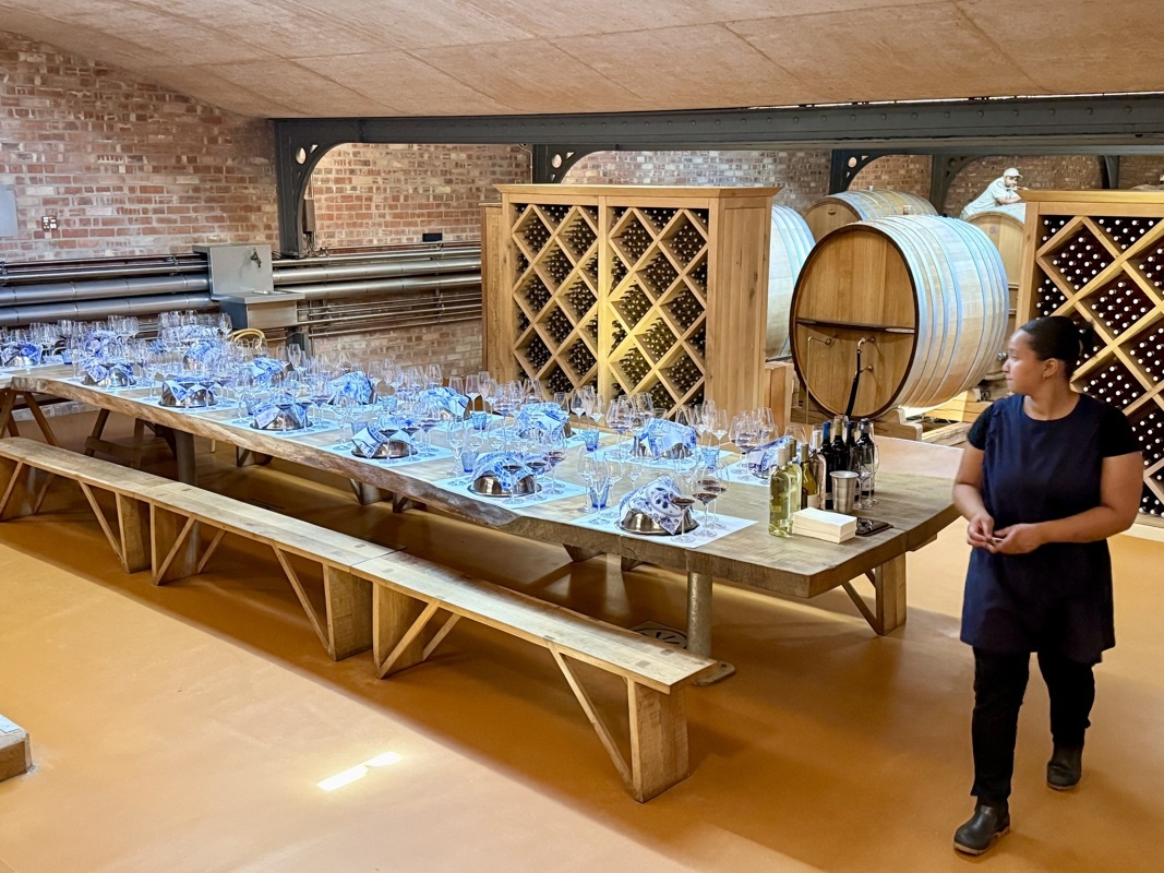 notre table de dégustation future