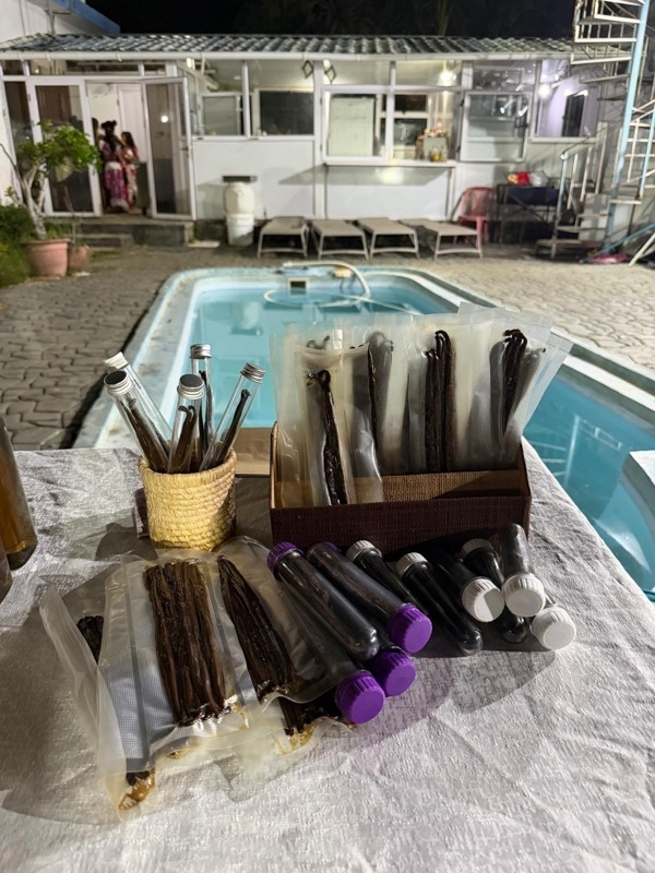 la vanille de Madagascar de Camille