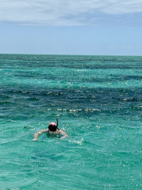 plouf vers l'ile de la passe