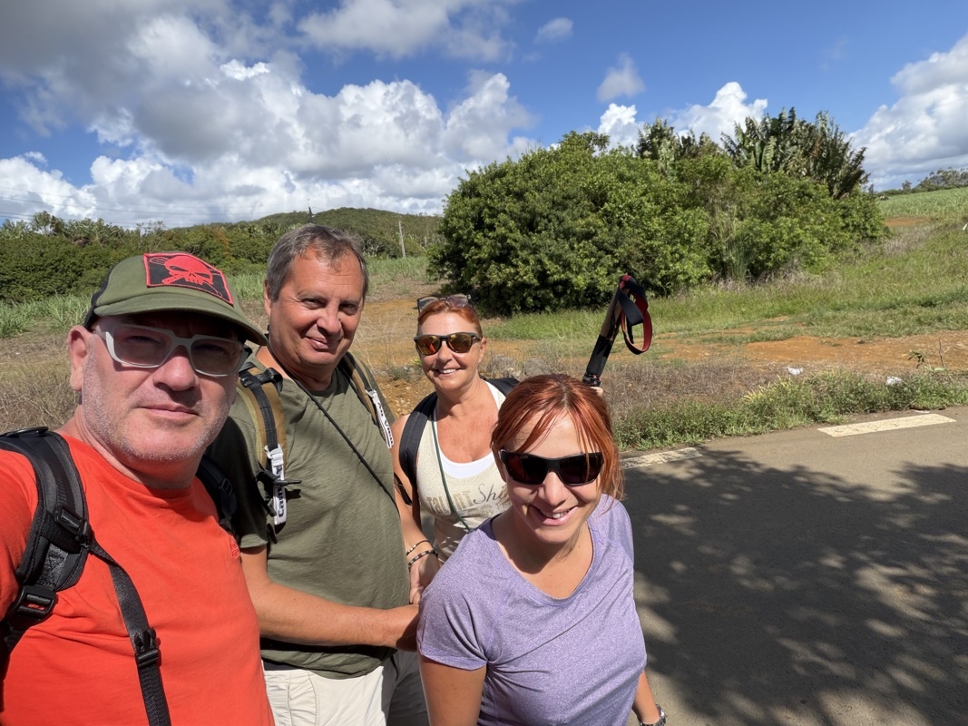 Le départ idyllique de la Rando, vous verrez à la fin l’état n’est plus le même! Mdr