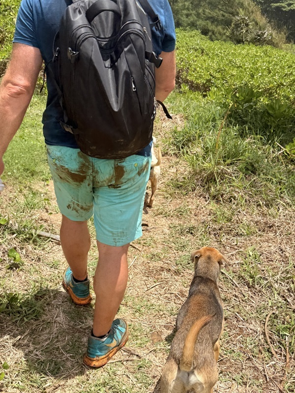 les fesses de Fred en disent long sur le type de rando