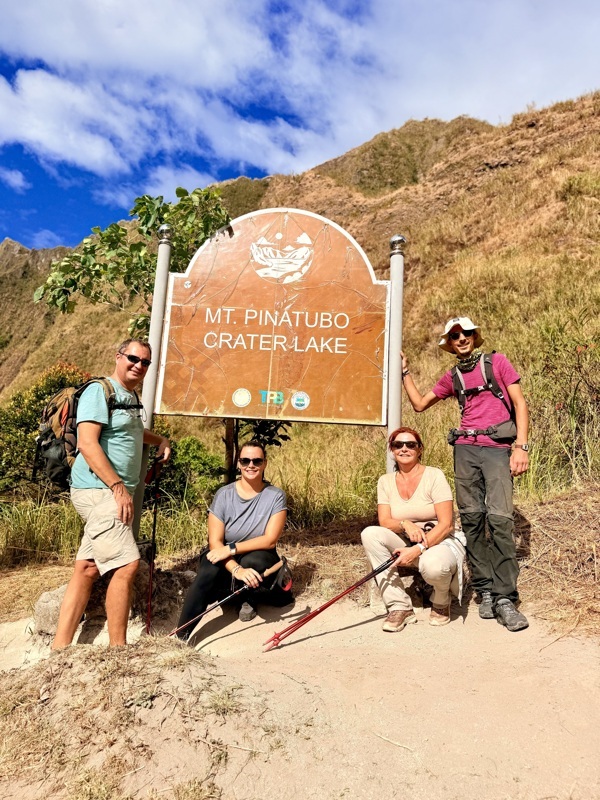 on est au cratère du Pinatubo