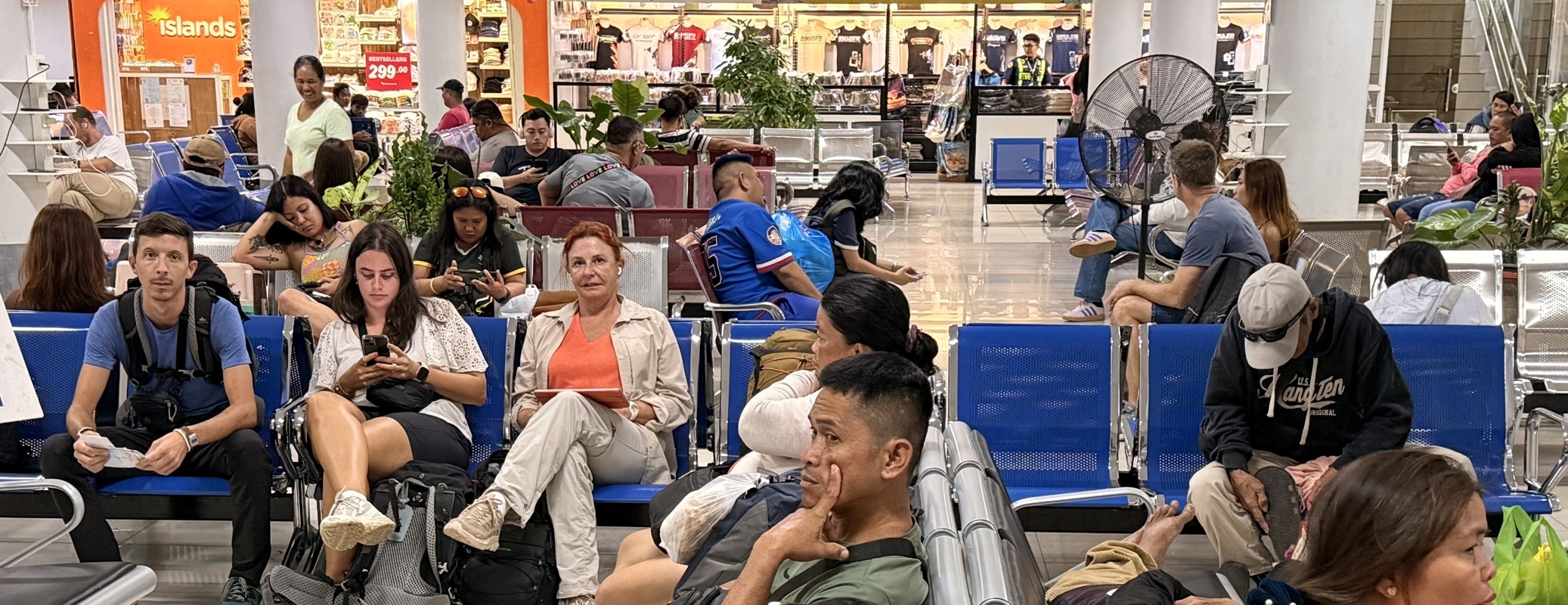 Attente bateau pour Siquijor