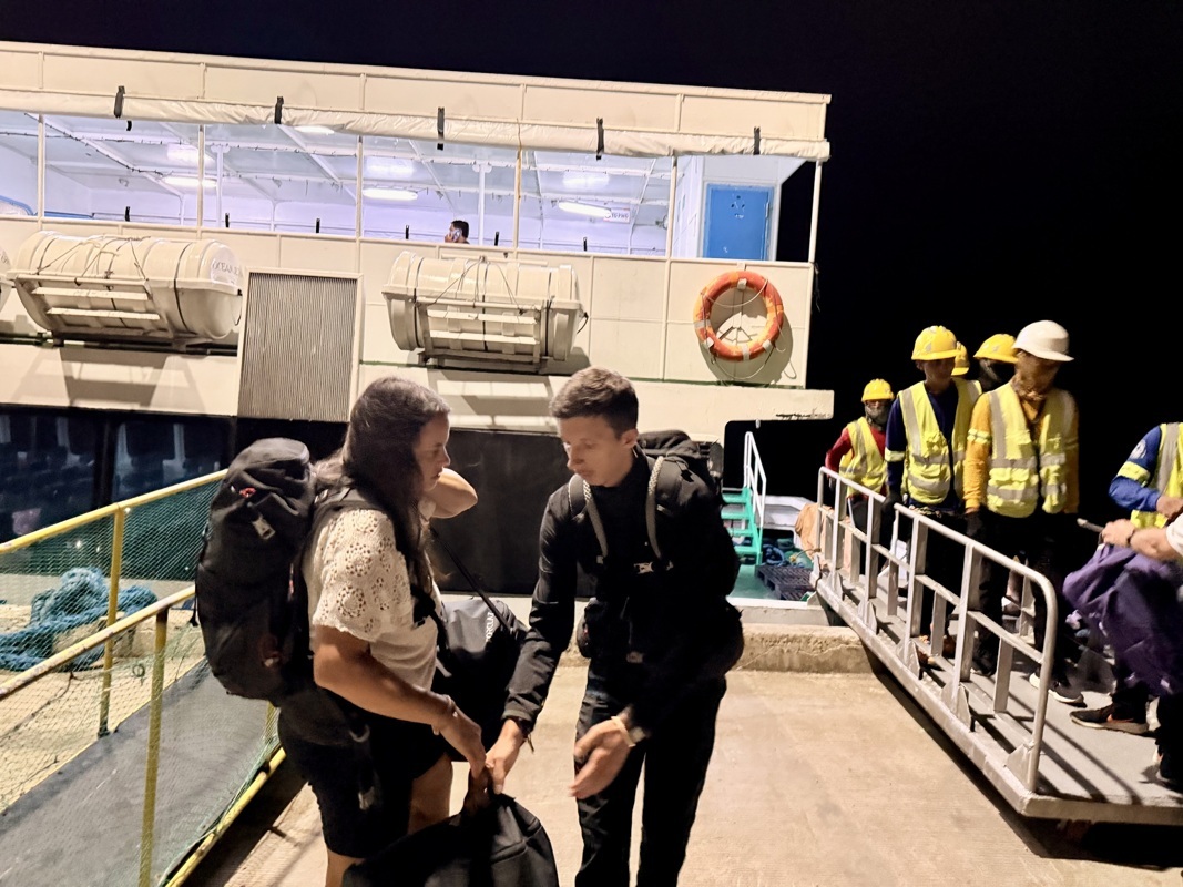 Arrivée embarcadère Siquijor