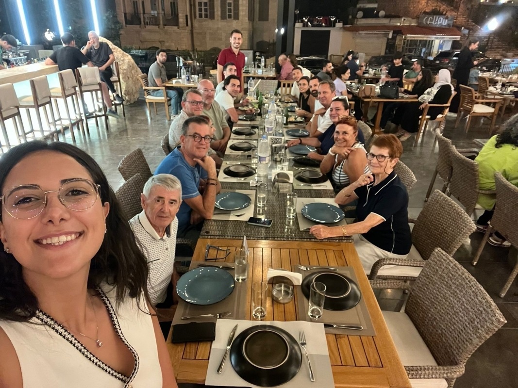 Première soirée à Zahlé
